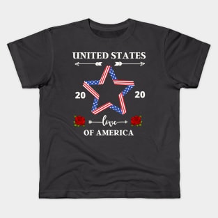 UNITED STATES OF AMERICA Kids T-Shirt